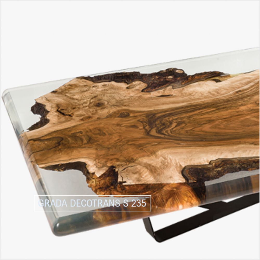 Transparent epoxy resin DECOTRANS S 235