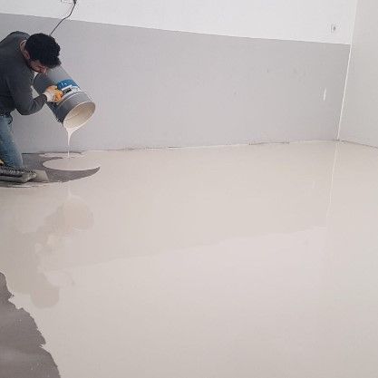 Poliretan Self Leveling Zemin Kaplama PU FLOOR 745