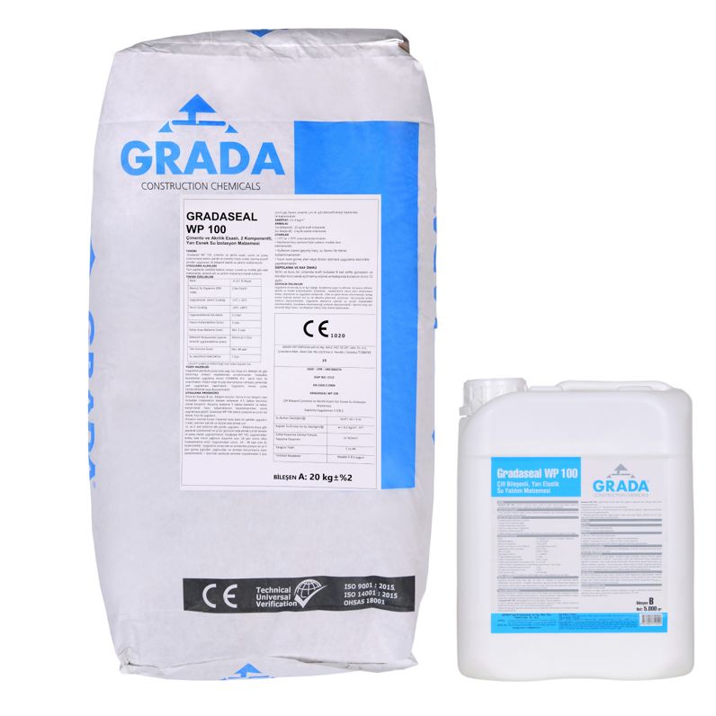 Elastic Waterproofing Mortar GRADASEAL WP 100